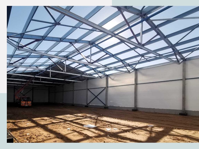 Строительство сенохранилищ в Елизове