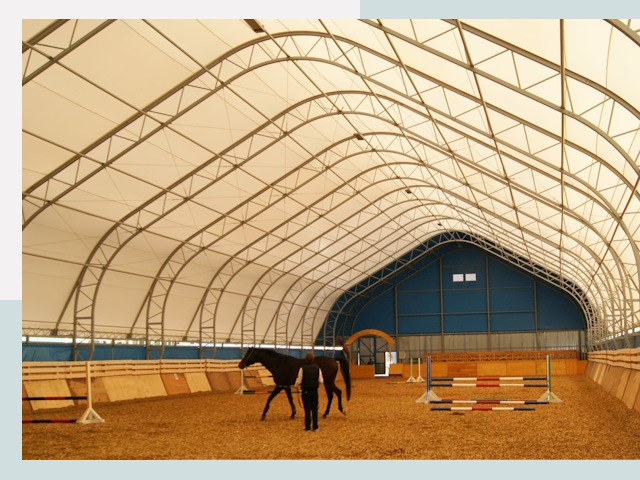 Строительство конных манежей в Елизове