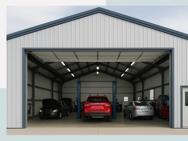 Ангары из сэндвич панелей от 608 руб. в Елизово