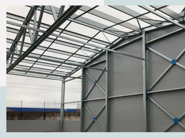 Каркасные ангары от СтальСтрой-Лзв по цене от 608 руб.