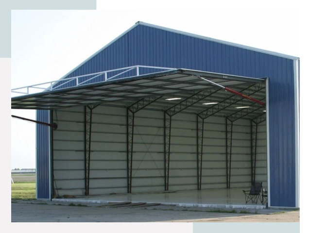 Прямо стенные ангары в Елизове