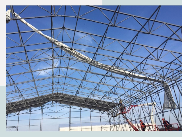 Шатровые ангары от 608 руб. в Елизове и Камчатском крае