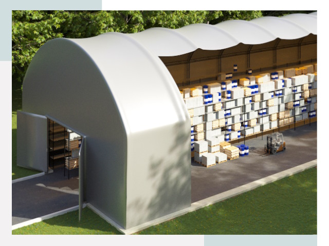 Тентовые ангары в Елизове