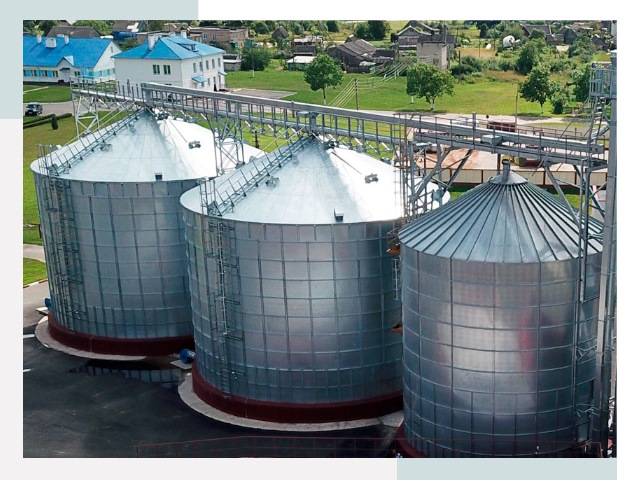 Металлические силосы в Елизове