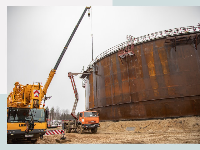 Монтаж резервуаров в Елизове от 608 руб. за м³