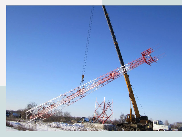 Строительство башен связи в Елизове от 608 руб.