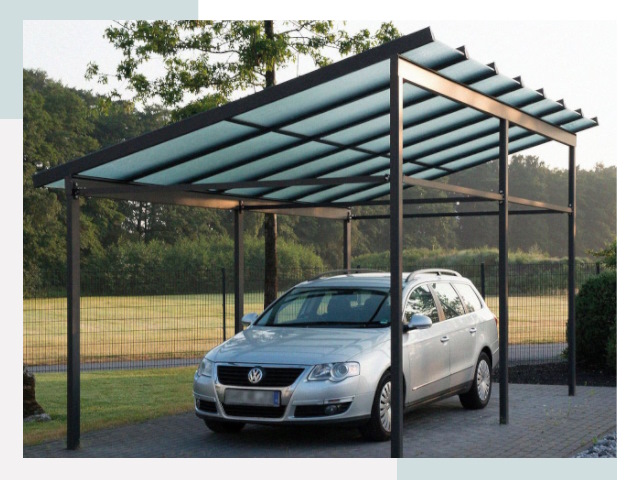 Навесы для автомобилей в Елизове