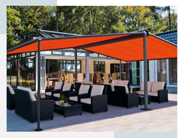 Навесы для кафе и ресторанов в Елизове