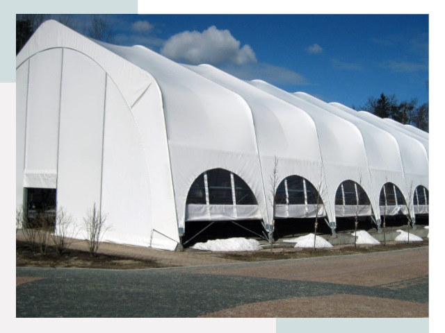 Каркасно-тентовые сооружения в Елизове