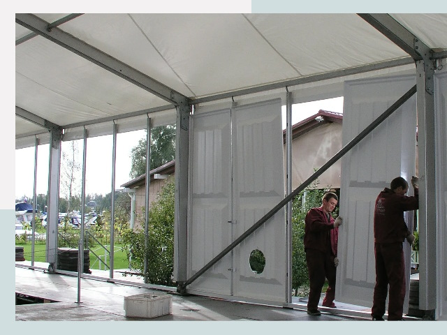 Быстро сборные шатры в Елизово от 608 руб. за м²