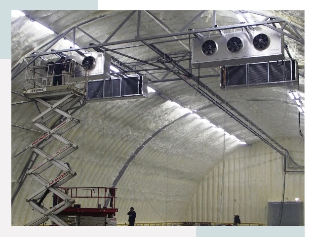 Оснащение ангаров в Елизове