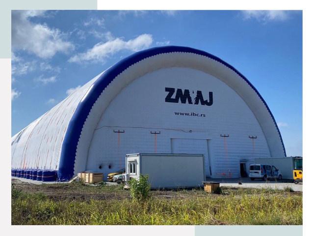 Брендирование ангаров в Елизове