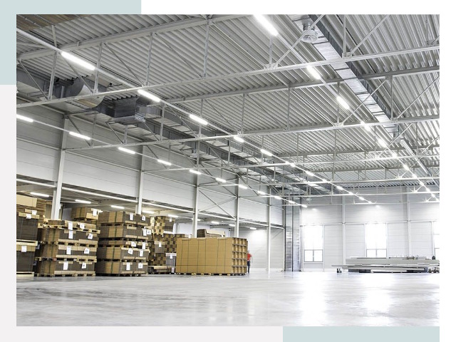 Освещение ангаров в Елизове