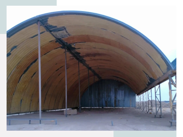 Реконструкция ангаров в Елизове