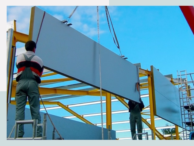 Монтаж сэндвич-панелей в Елизове от 608 руб.