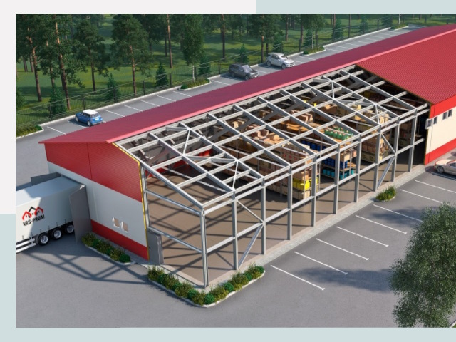 Проектирование ангаров в Елизове от 608 руб.