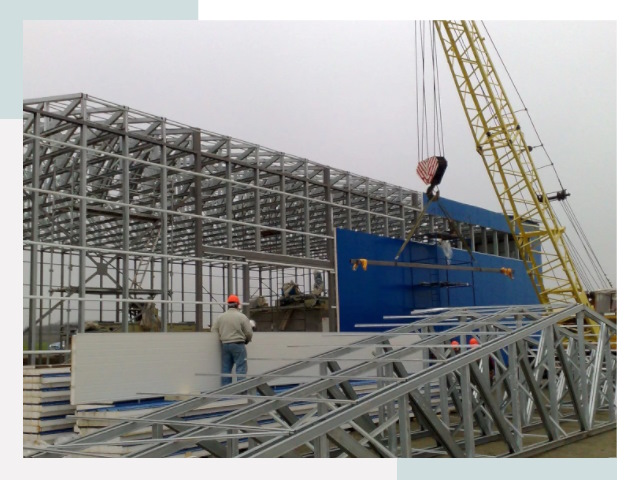 Монтаж ангаров в Елизове