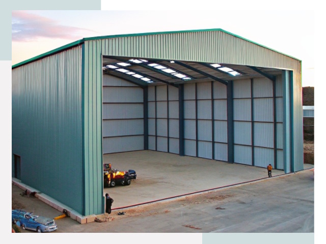 Строительство ангаров в Елизове